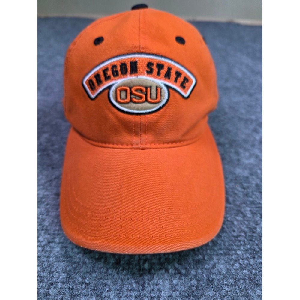 Captivating Headgear Oregon State OSU Hat Mens OSFA Orange Adjustable Baseball